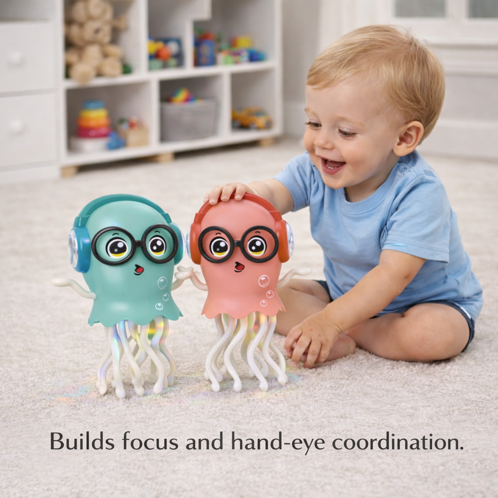 Electric LED Dancing Jellyfish Toy